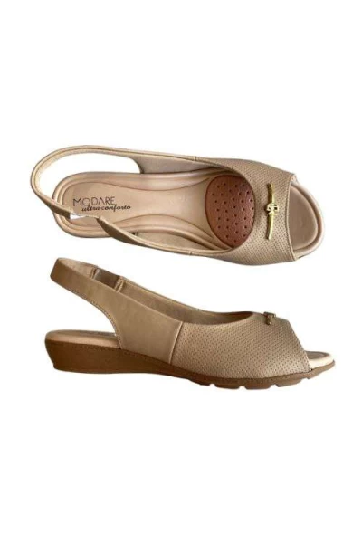 A Sandália 7127.253 Modare Ultra Conforto Bege - Bege