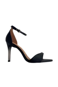 A Sandália Salto Alto Feminina Vizzano 6306.531 Preta - Preto