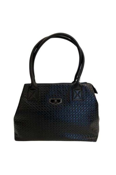 Bolsa 046020 WJ preta Croco - Preto