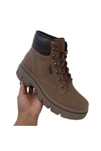 Bota Coturno Kolosh C3371 Foggia Chocolate - Nude