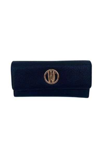 Carteira WJ 030596 Preta Grande - Preto