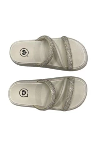 Papete Molekinha 2358.100 Branca com Tira de Strass - Branco