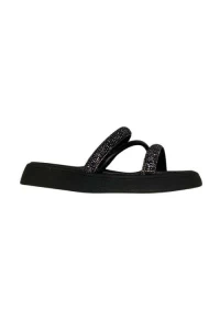 Papete Molekinha 2358.100 Preto com Tira de Strass - Preto