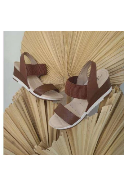 Sandália Modare 7123.107 Anabela Avelã - Marron