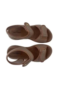 Sandália Modare 7215.103 Nude Ultraconforto com Fechamento em Velcro - Nude