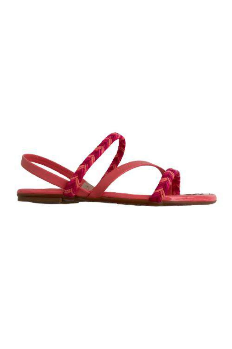 Sandália Molekinha 2157.879 Coral - Coral