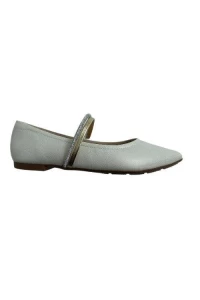 Sapatilha Modare 7334.247 Ultra Conforto Branco Off com Detalhe em Brilho - Branco