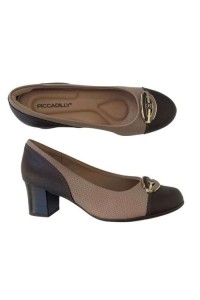 Sapato Piccadilly 110183 Bege/Nude - Nude