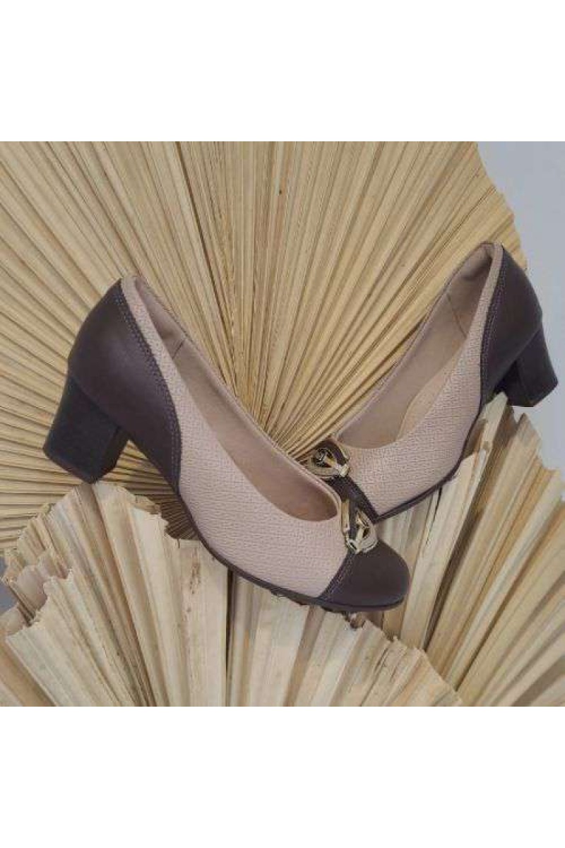 Sapato Piccadilly 110183 Bege/Nude - Nude