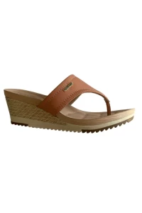 Tamanco Feminino Anabela Modare Ultraconforto 7123.122 - Nude