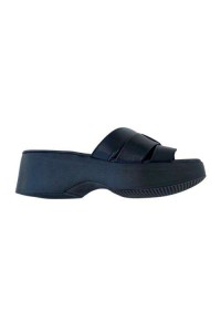 Tamanco Moleca 5503.119 Preto com Salto Plataforma - Preto