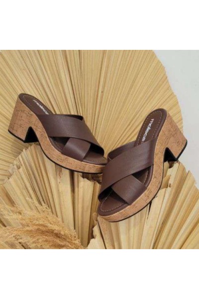 Tamanco Moleca 5549.100 Chocolate - Chocolate