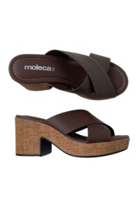 Tamanco Moleca 5549.100 Chocolate - Chocolate