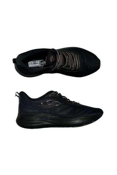 TÊNIS OLYMPIKUS GLAM 4 FEMININO 43614310 PRETO - Preto