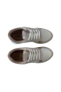Tênis Kolosh C3962 Foggia Marfim/White/Champagne com Solado EVA.fit - Branco