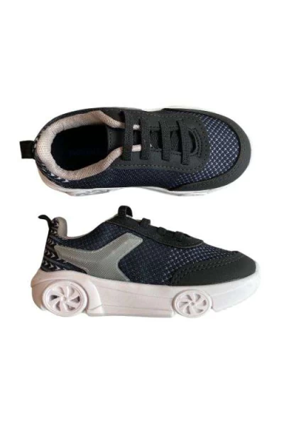 Tênis Molekinha 2632.209 preto de LED - Preto